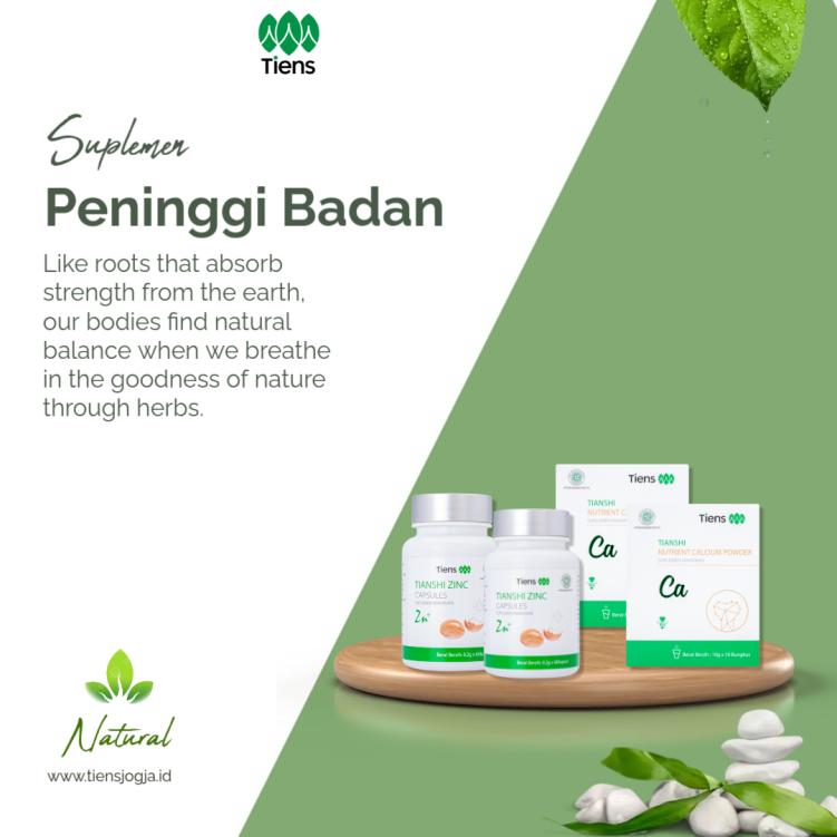 Cara Meninggikan Badan Secara Alami dengan Solusi Produk Tiens