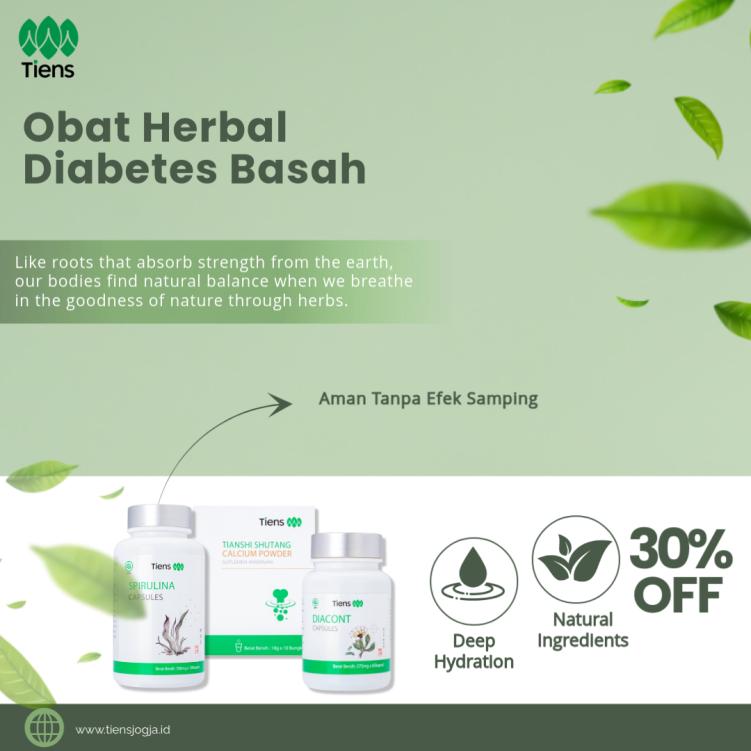 Manfaat Obat Herbal untuk Mengatasi Diabetes Basah