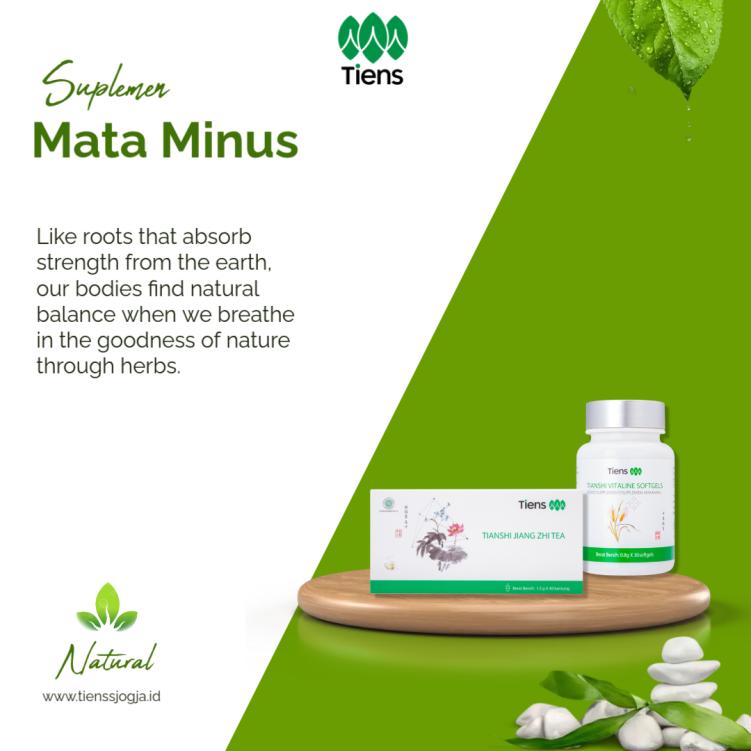Manfaat Suplemen Mata Minus dari Tiens untuk Kesehatan Mata
