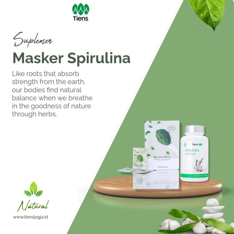 Masker Spirulina Tiens: Rahasia Kulit Sehat dan Berseri