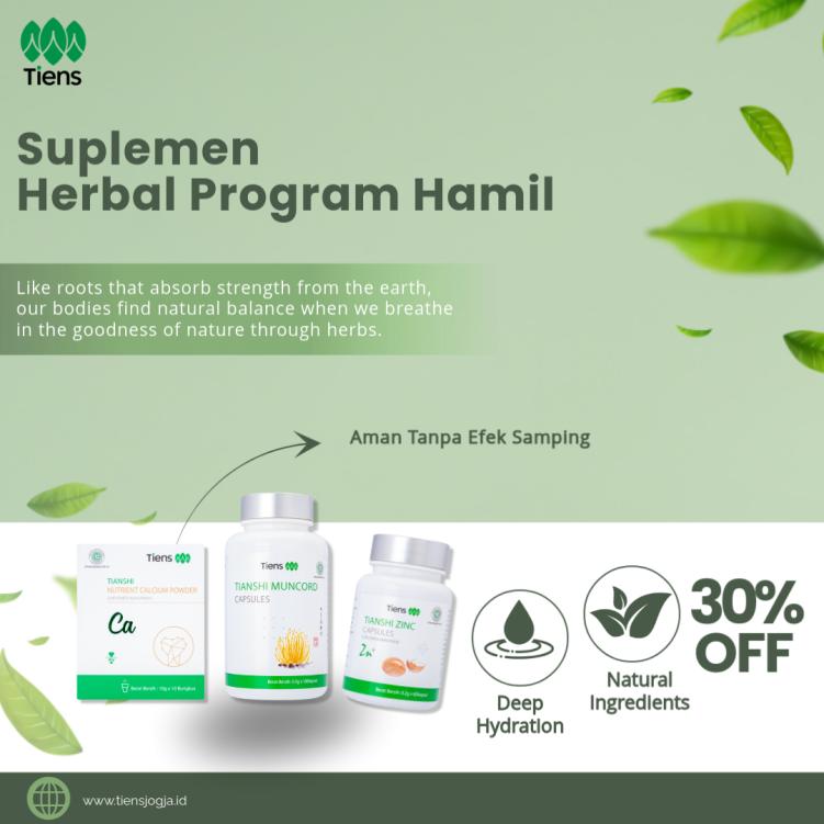 Meningkatkan Peluang Kehamilan dengan Suplemen Program Hamil Tiens