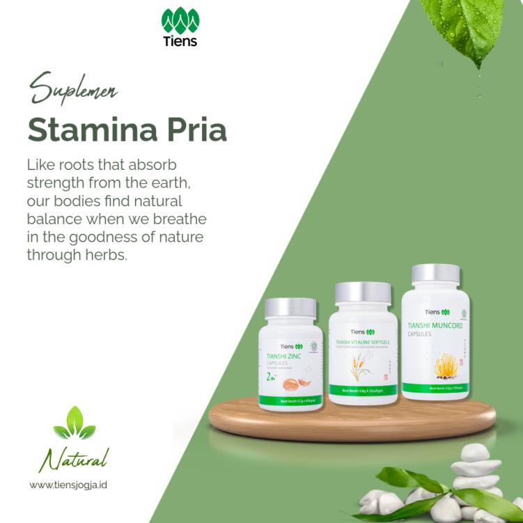 Obat Herbal Stamina Pria Tiens: Solusi Alami untuk Vitalitas dan Kebugaran