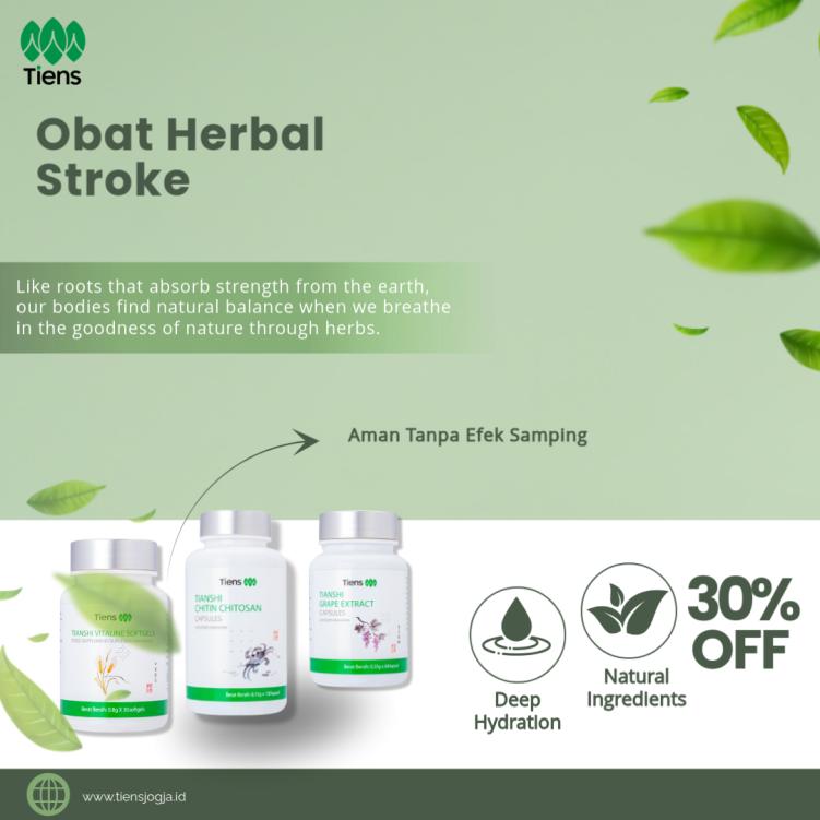Obat Herbal Stroke Tiens: Solusi Alami untuk Pemulihan dan Pencegahan