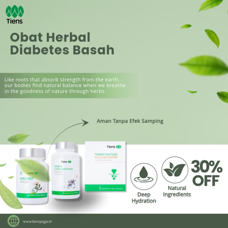 Obat Herbal Tiens untuk Diabetes Basah: Solusi Alami yang Terpercaya