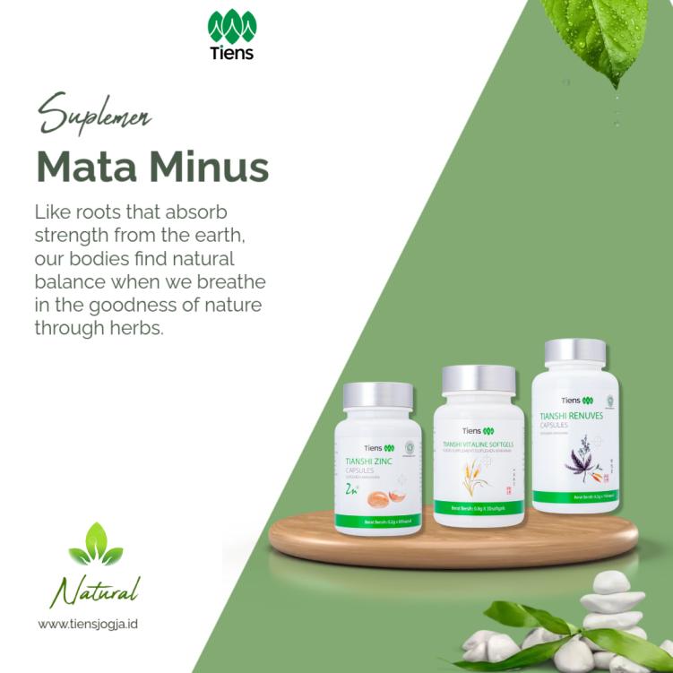 Solusi Alami untuk Mata Minus dengan Obat Herbal Tiens