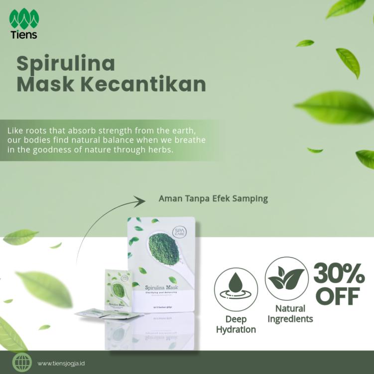 Spirulina Mask Tiens: Manfaat, Cara Pakai, dan Hasil yang Maksimal