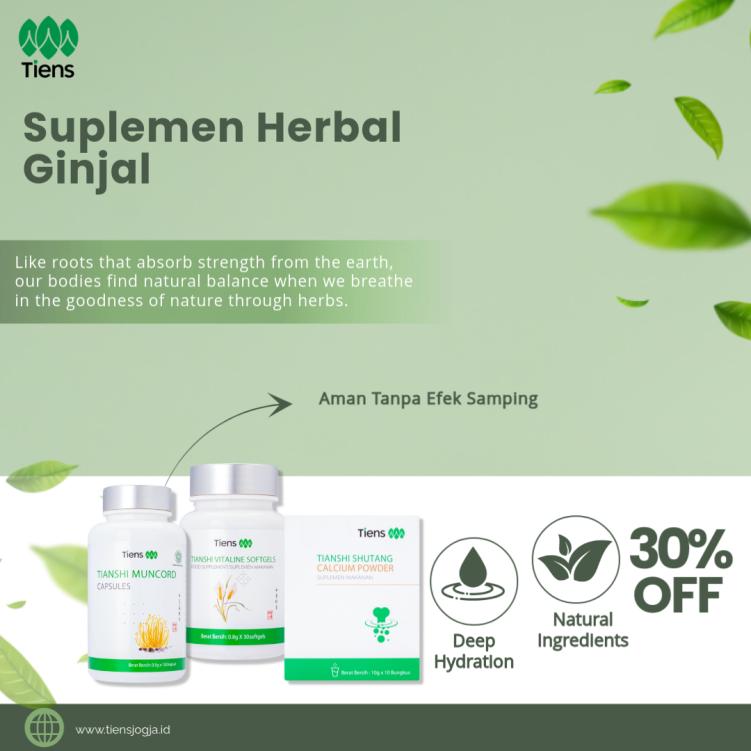 Suplemen Herbal Alami untuk Penyakit Ginjal: Memperkenalkan Produk Tiens