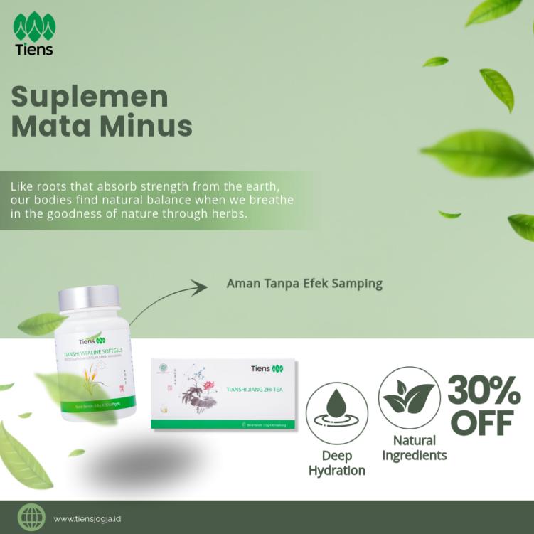 Suplemen Herbal Mata Minus Tiens: Solusi Alami untuk Penglihatan Lebih Jelas