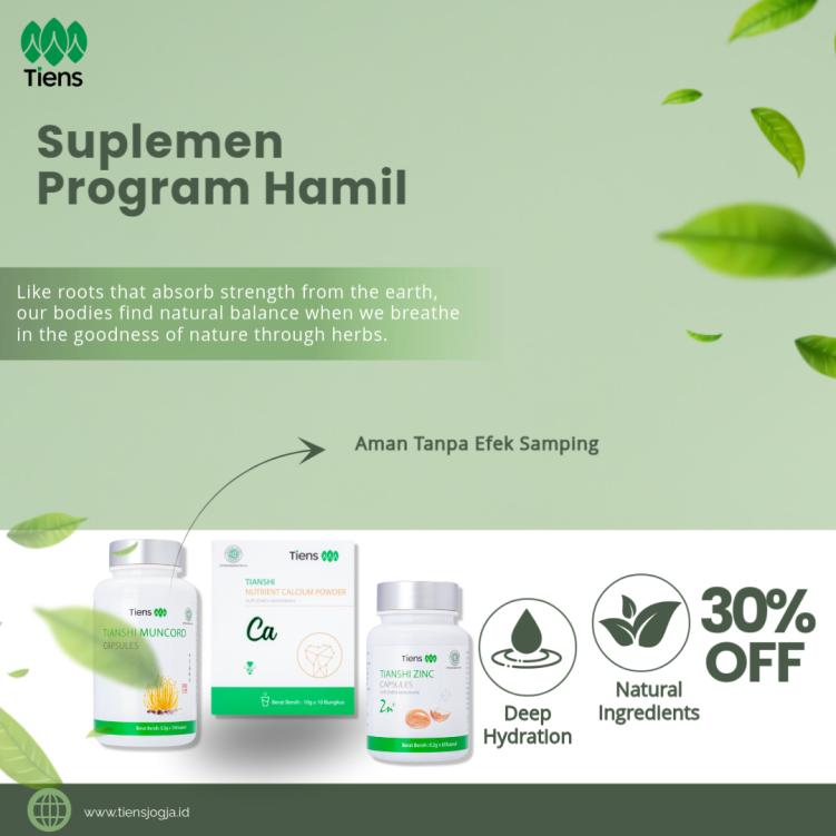 Suplemen Herbal Promil: Program Hamil Tiens