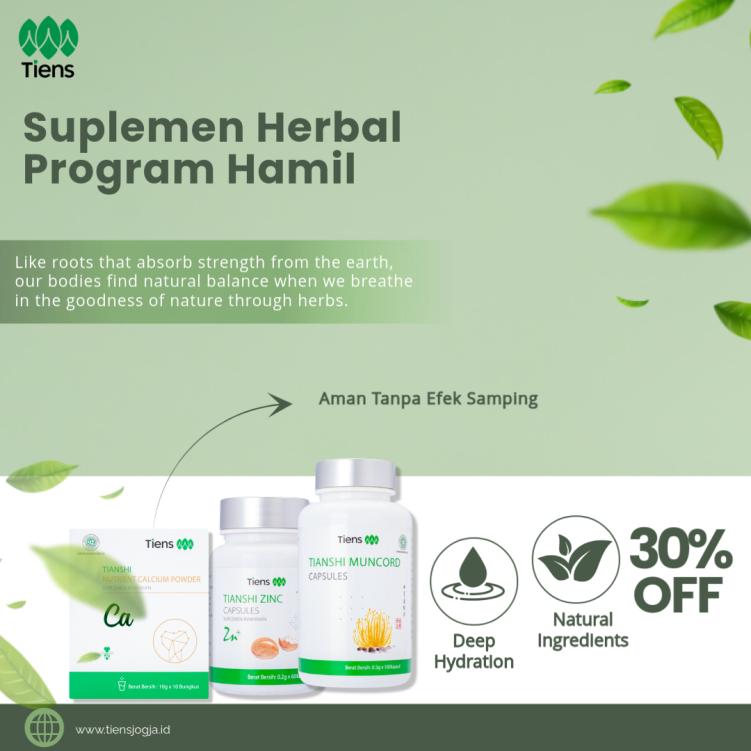 Suplemen Herbal Tiens untuk Program Hamil: Solusi Alami untuk Meningkatkan Kesuburan
