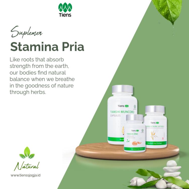 Suplemen Stamina Pria Tiens: Solusi Alami untuk Stamina dan Vitalitas