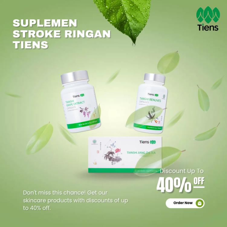 Suplemen Stroke Ringan Tiens: Solusi Alami untuk Pemulihan yang Lebih Cepat