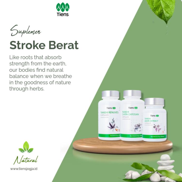 Suplemen Terbaik untuk Stroke Berat: Solusi Kesehatan dari Produk Tiens